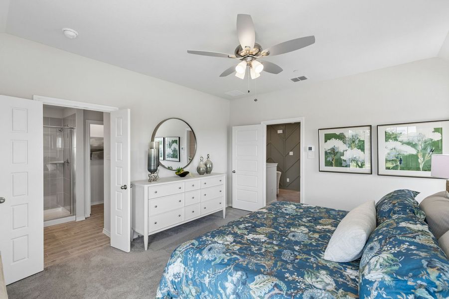 Front exterior of a home in the Sanger Circle – Townhomes community, located in Sanger, TX (Image 61). Front exterior of a home in the Sanger Circle – Townhomes community, located in Sanger, TX (Image 61).