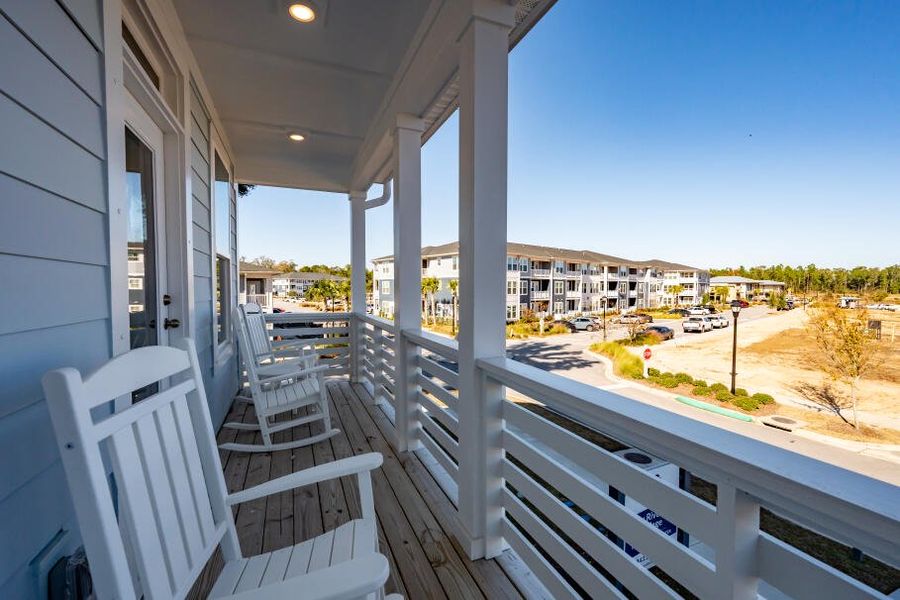 Exterior details of a home in New Riverside Village, Bluffton (Image 7).