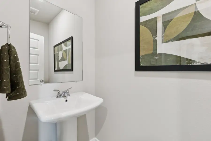 REPRESENTATIVE PHOTO – Bathroom in a Nicholson Ranch new home in Lavon TX by Trophy Signature Homes