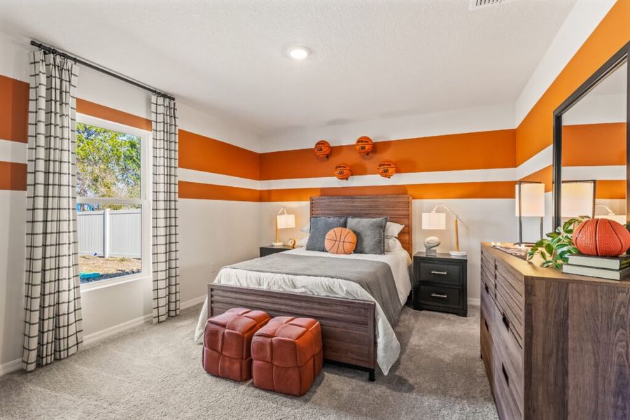Furnished interior in a model home at Spring Hill in Spring Hill (Image 27).