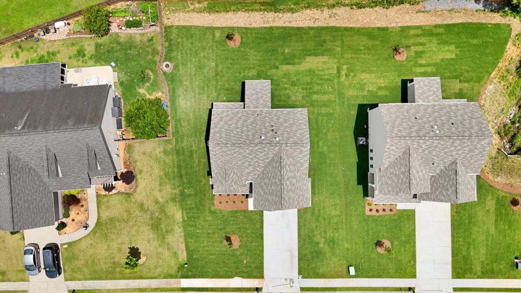 Aerial view of the Maple Village community in Adairsville, GA, showing layout and nearby surroundings (Image 11).