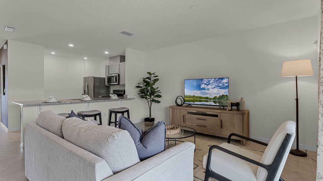 Furnished interior in a model home at Oak Pointe in Apopka (Image 22). Furnished interior in a model home at Oak Pointe in Apopka (Image 22).