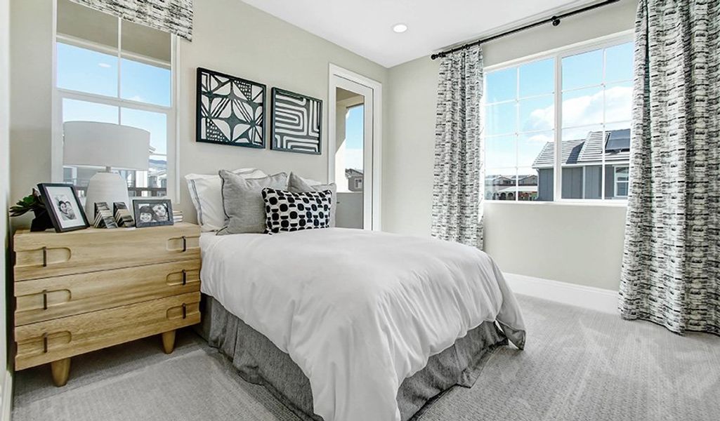 Furnished interior in a model home at Fusion at Avalon Crossing in Mesa (Image 5).