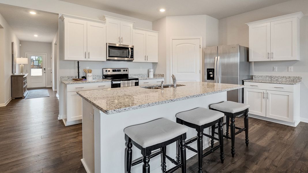 Furnished interior in a model home at Morford in Jackson (Image 4).