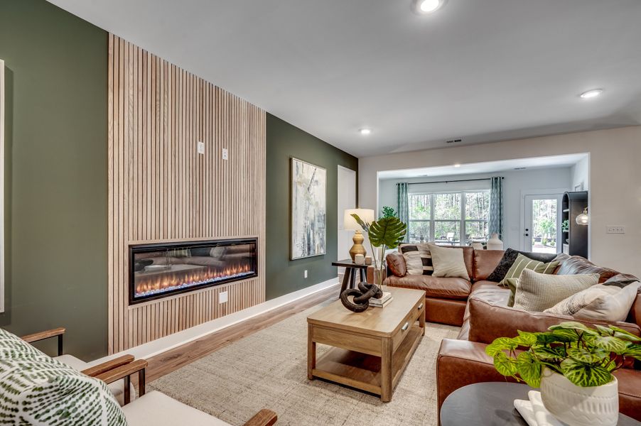 Furnished interior in a model home at Northbrook in Murrells Inlet (Image 5).