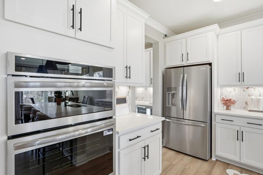 Furnished interior in a model home at Waterford Commons in Rock Hill (Image 31).