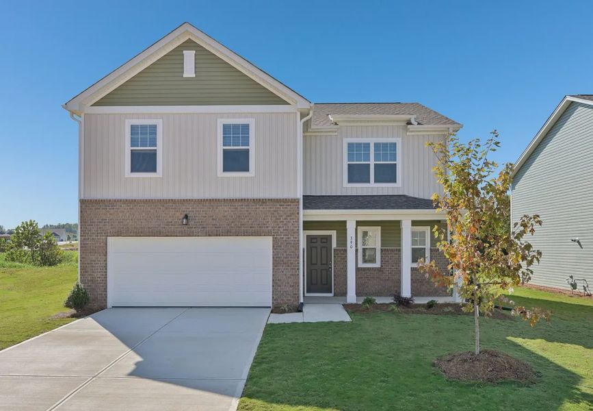 Front exterior of a home in the Crescent Mills community, located in Wilson's Mills, NC (Image 8).
