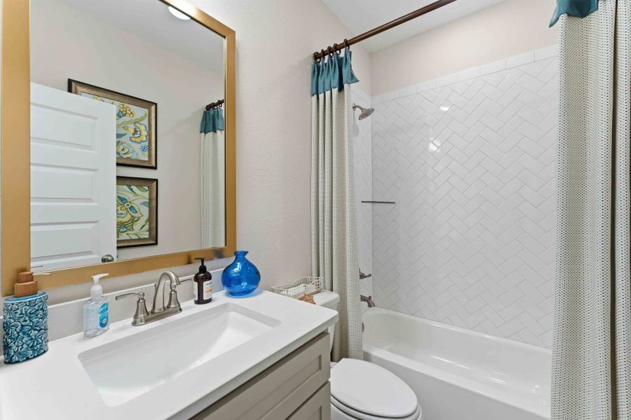 Furnished interior in a model home at Cielo in Cut and Shoot (Image 24).