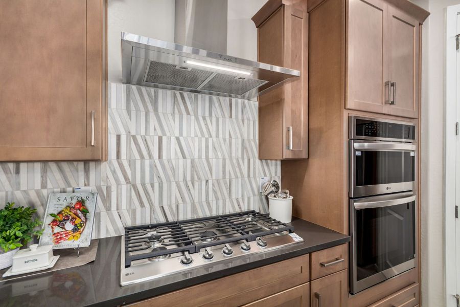 Close-up of interior finishes in a home at Agave Springs at Teravalis, Buckeye (Image 65).