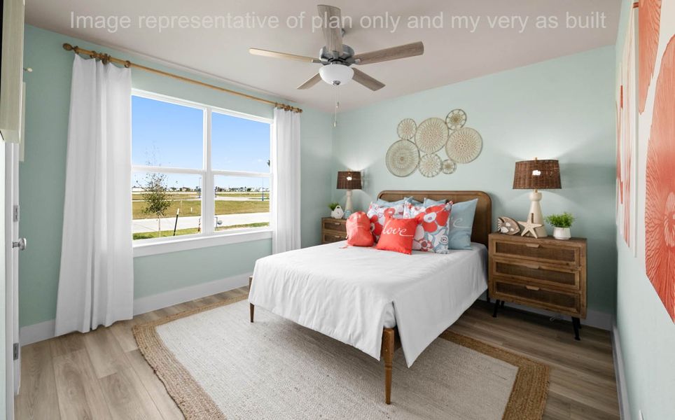 Furnished interior in a model home at The Islands of Rockport in Rockport (Image 6).