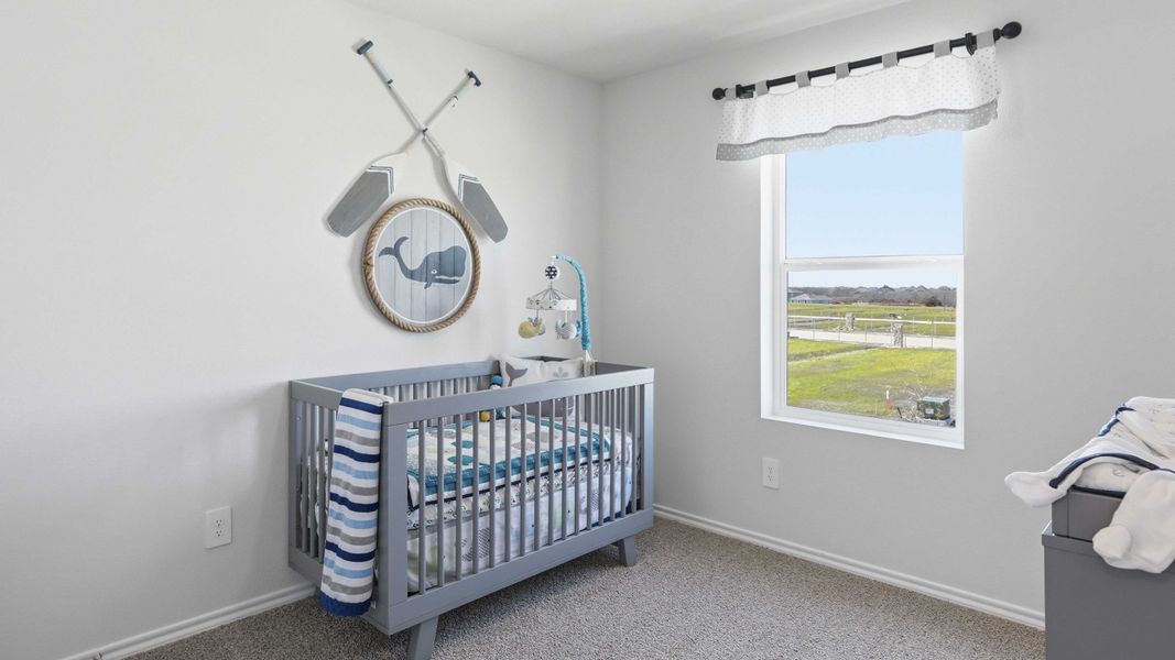 Furnished interior in a model home at Maplewood Meadows in Talty (Image 7). Furnished interior in a model home at Maplewood Meadows in Talty (Image 7).