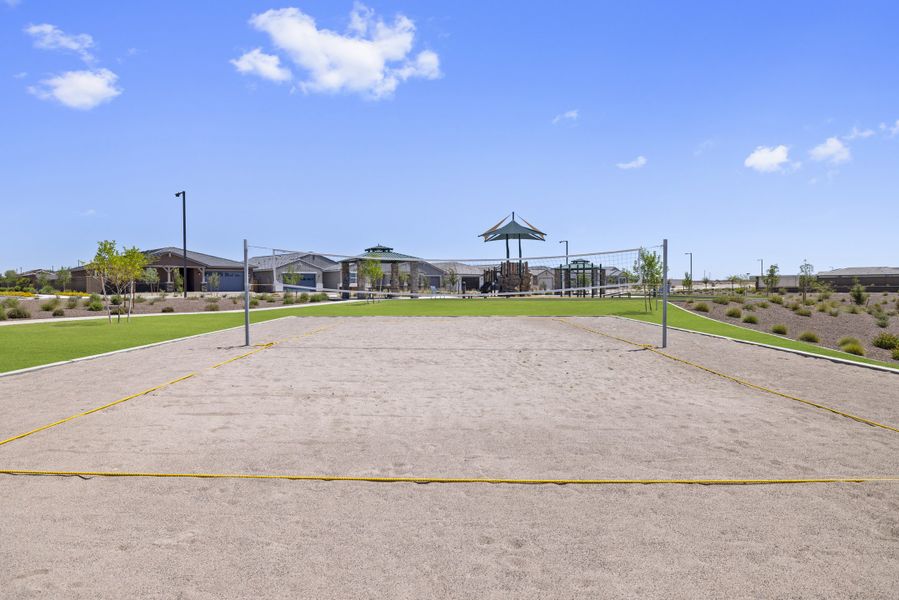 Sand volleyball at El Cidro.