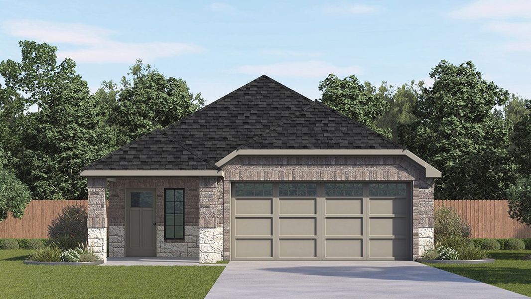 Front exterior of a home in the Windchime community, located in Celina, TX (Image 9).