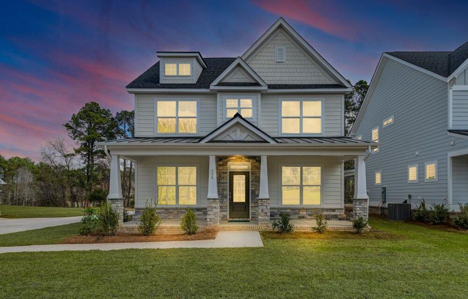 Front exterior of a home in the Clubside Reserve at Summerlake community, located in Lexington, SC (Image 2).