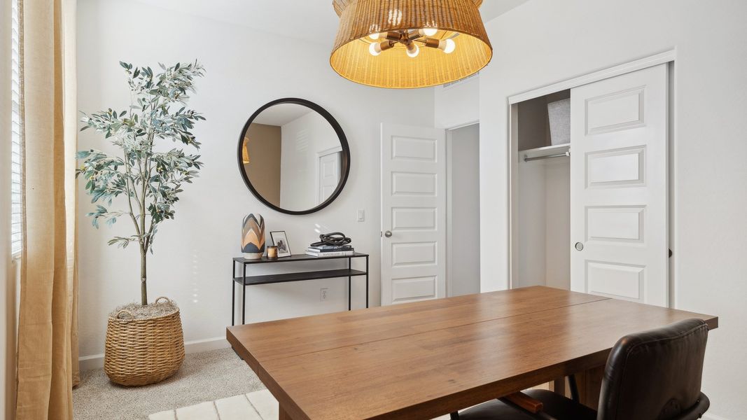 Furnished interior in a model home at Anthem at Merrill Ranch in Florence (Image 99).