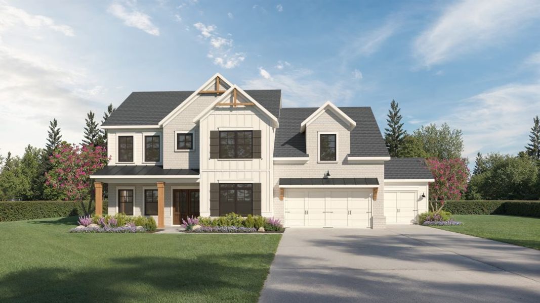 Front exterior of a home in the Walters Creek community, located in Douglasville, GA (Image 10). Front exterior of a home in the Walters Creek community, located in Douglasville, GA (Image 10).