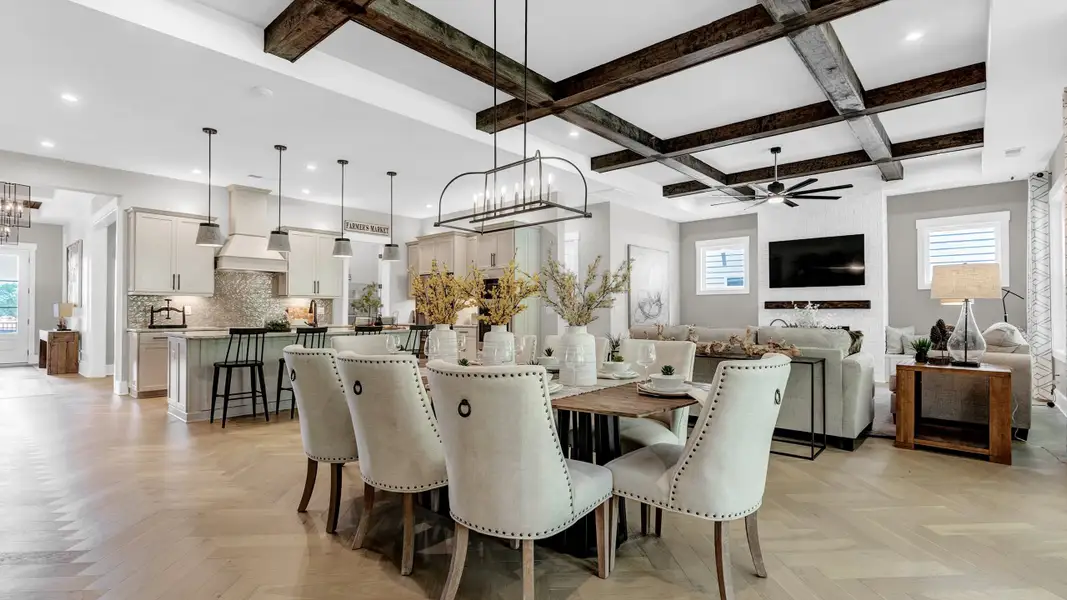 Furnished interior in a model home at Cresswind at Rocky River - OPEN 2026 in Locust (Image 6). Furnished interior in a model home at Cresswind at Rocky River - OPEN 2026 in Locust (Image 6).