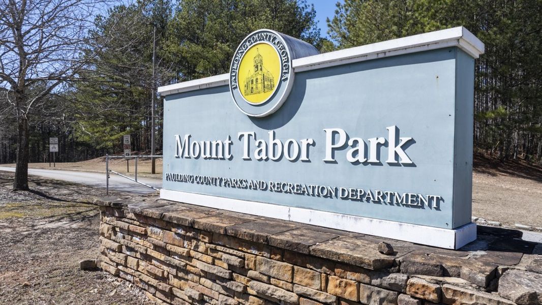 Entrance to the Thompson Ridge community in Dallas, GA, featuring signage and landscaping (Image 12).