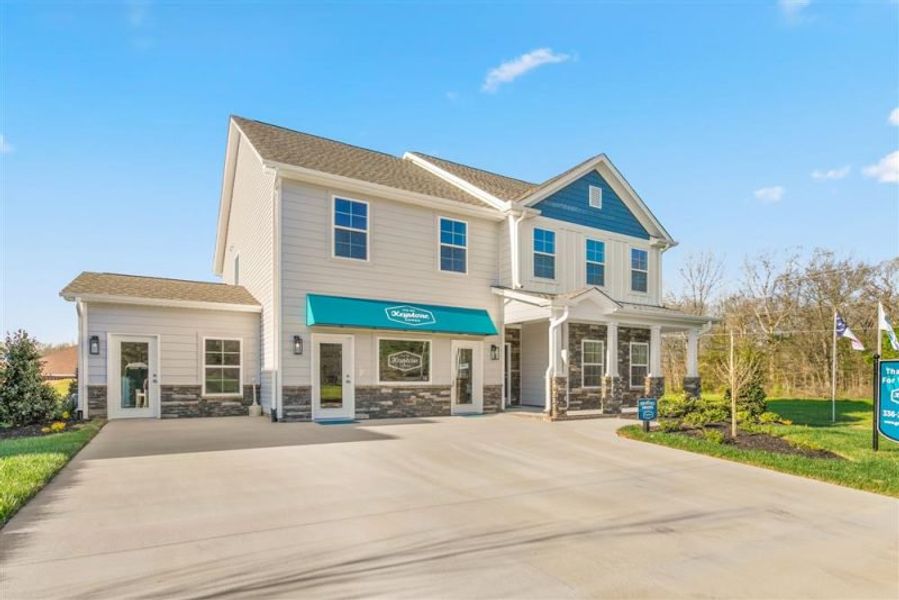 Front exterior of a home in the Royal Pines community, located in Trinity, NC (Image 26).