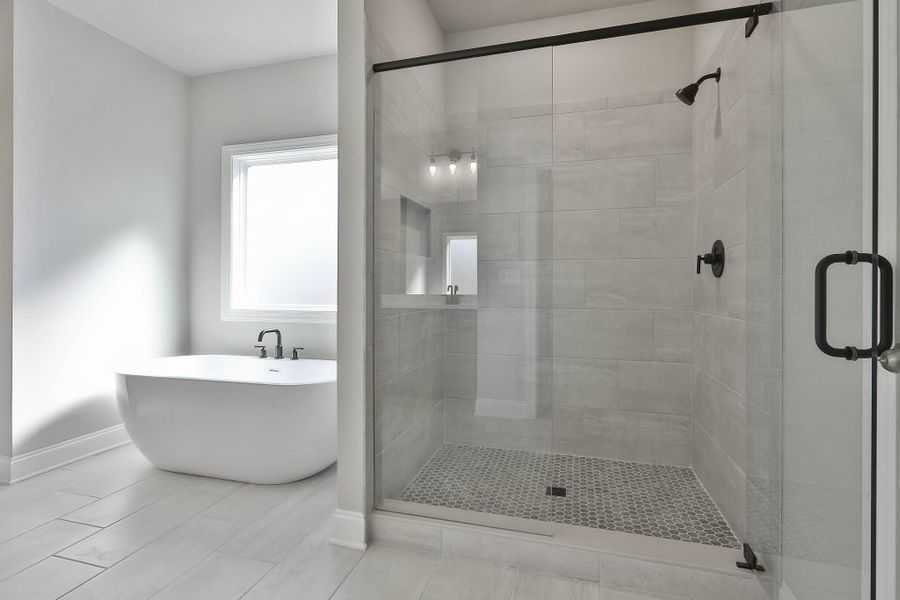 Furnished interior in a model home at Estates at Cedar Grove in Chattahoochee Hills (Image 8).