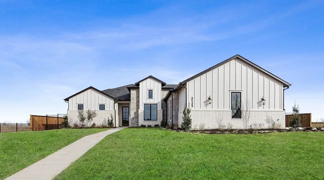 Street view of homes within the The Vines master-planned community in Haslet, TX (Image 12). Street view of homes within the The Vines master-planned community in Haslet, TX (Image 12).
