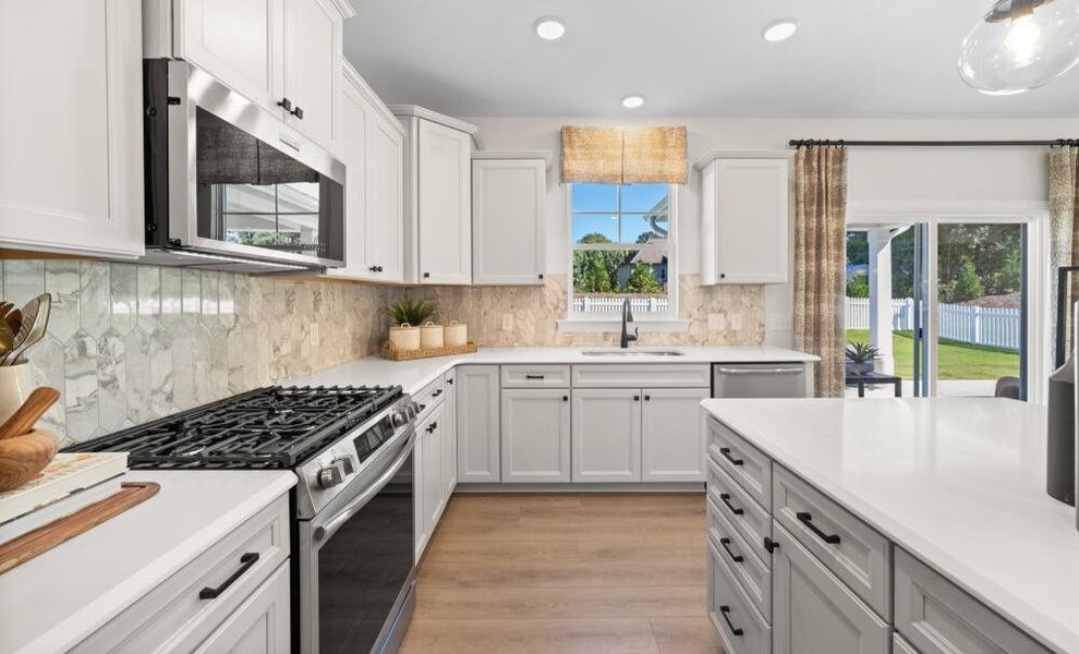 Furnished interior in a model home at Ferry Grove in Lexington (Image 7).