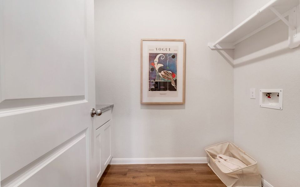 Furnished interior in a model home at The Canopies in Splendora (Image 34). Furnished interior in a model home at The Canopies in Splendora (Image 34).