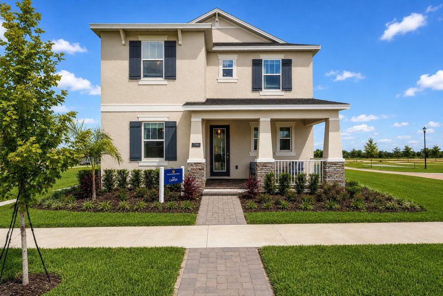 Front exterior of a home in the Hamlin Meadows community, located in Winter Garden, FL (Image 9).
