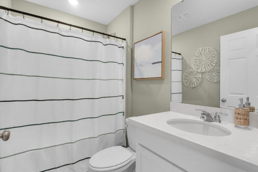 Furnished interior in a model home at Salt Creek At Mexico Beach in Mexico Beach (Image 25).