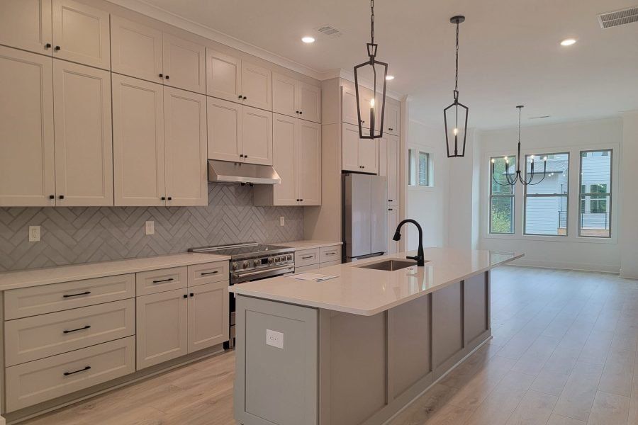 Furnished interior in a model home at Avion in Atlanta (Image 37).