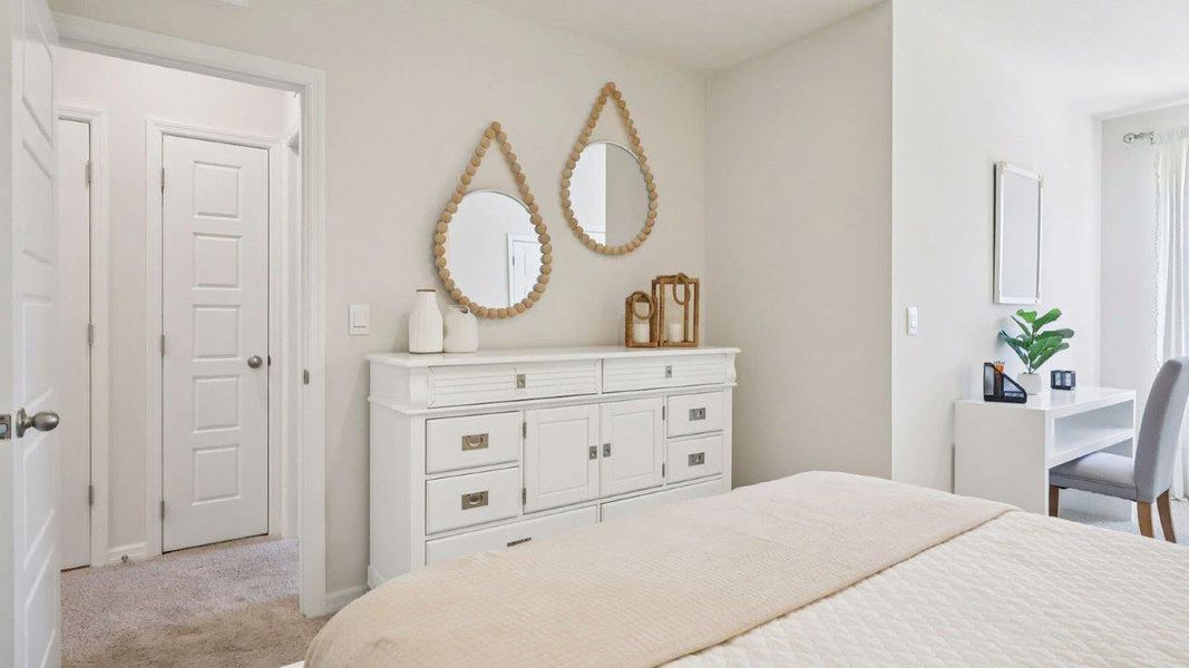 Furnished interior in a model home at Citrus Ridge in Davenport (Image 19). Furnished interior in a model home at Citrus Ridge in Davenport (Image 19).