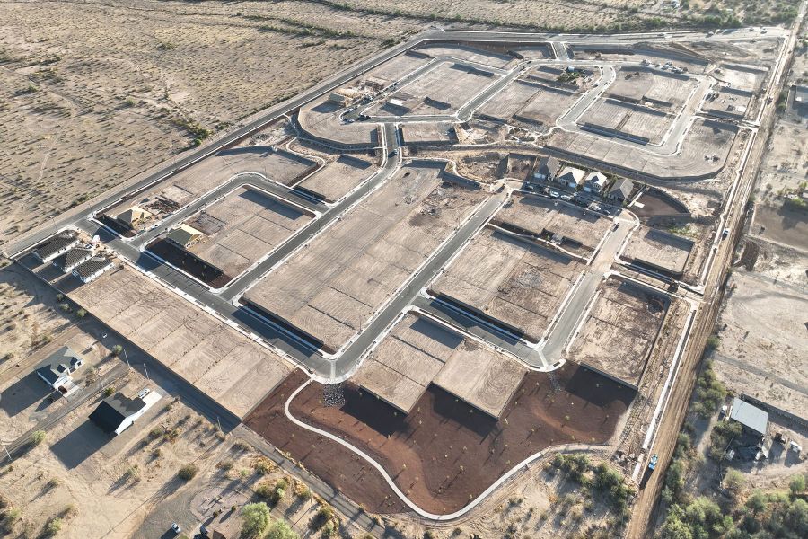 Site preparation and early development at Tierra Vistoso in Surprise, AZ (Image 16).