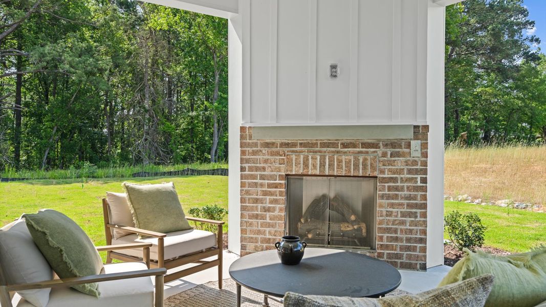 Furnished interior in a model home at Provisions at Courtland in Sanford (Image 24).