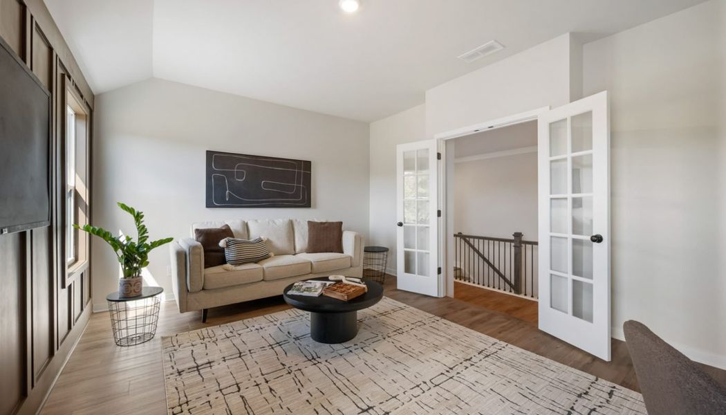 Furnished interior in a model home at Ponderosa Farms Manor in Gainesville (Image 47). Furnished interior in a model home at Ponderosa Farms Manor in Gainesville (Image 47).