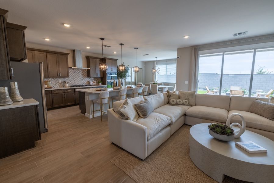 Furnished interior in a model home at Legacy Place in Glendale (Image 14). Furnished interior in a model home at Legacy Place in Glendale (Image 14).