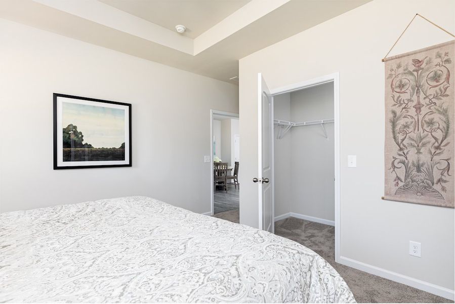 Furnished interior in a model home at The Cottages of Silvertown in Thomaston (Image 44).