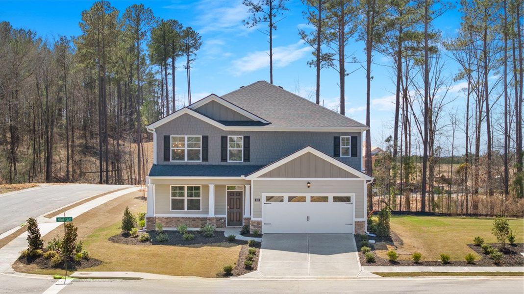 Front exterior of a home in the Southwind Village community, located in Evans, GA (Image 2). Front exterior of a home in the Southwind Village community, located in Evans, GA (Image 2).