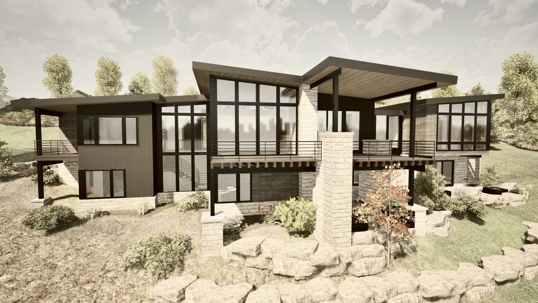 Front exterior of a home in the Canyon Pines community, located in Arvada, CO (Image 22). Front exterior of a home in the Canyon Pines community, located in Arvada, CO (Image 22).