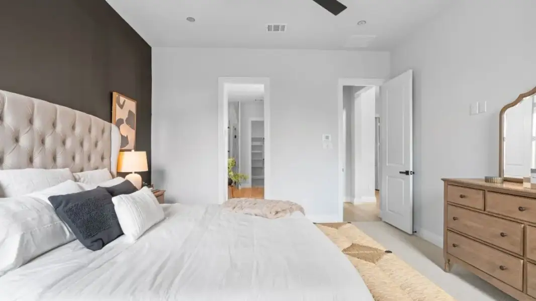 Furnished interior in a model home at Grace Woods in Carrollton (Image 25).