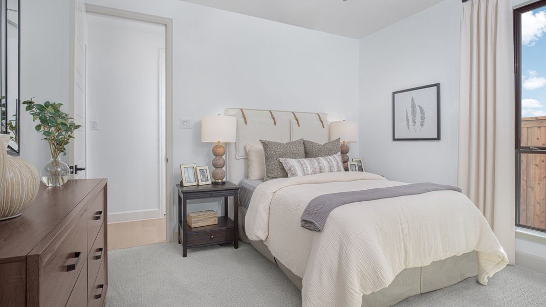 Furnished interior in a model home at Walsh 50' in Fort Worth (Image 13).