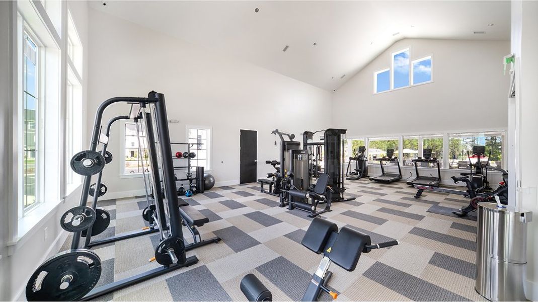 Carolina Springs Amenity Fitness Center 1of2 Carolina Springs Amenity Fitness Center 1of2