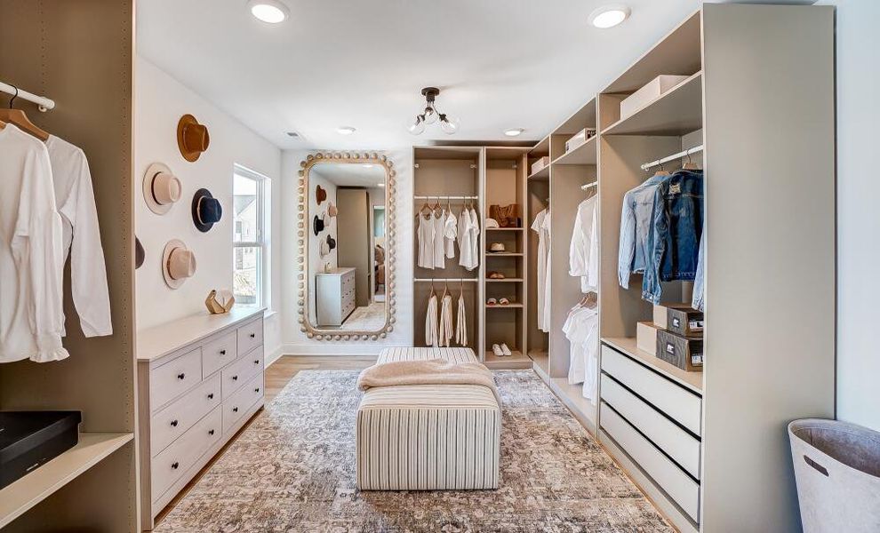 Furnished interior in a model home at Hillcrest Grove in Wendell (Image 6).