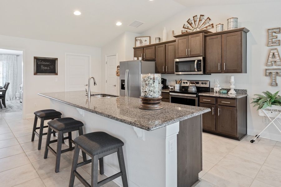 Furnished interior in a model home at Palm Coast in Palm Coast (Image 7).