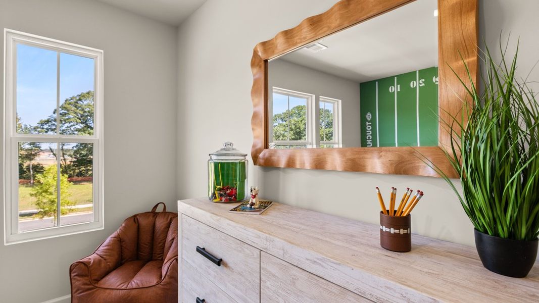 Furnished interior in a model home at Brookland Commons in Monroe (Image 30).