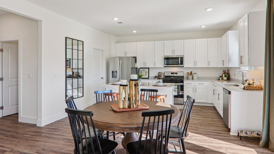 Furnished interior in a model home at Fieldcrest Acres in Blountville (Image 16). Furnished interior in a model home at Fieldcrest Acres in Blountville (Image 16).