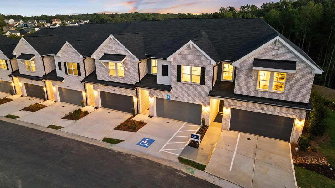 Front exterior of a home in the Grandview Terrace community, located in Canton, GA (Image 2).