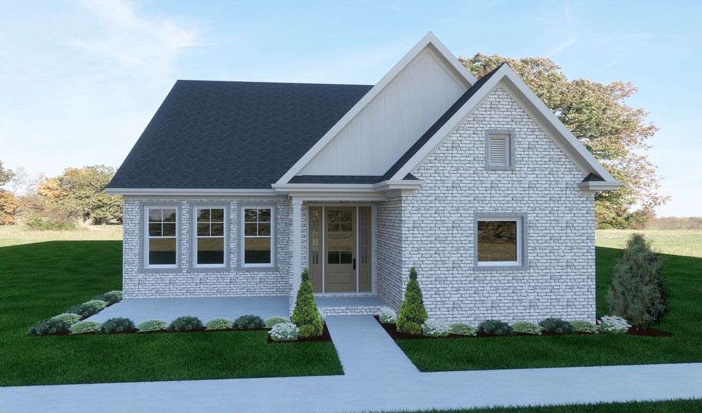 Front exterior of a home in the Bluebird Hollow community, located in Spring Hill, TN (Image 3). Front exterior of a home in the Bluebird Hollow community, located in Spring Hill, TN (Image 3).