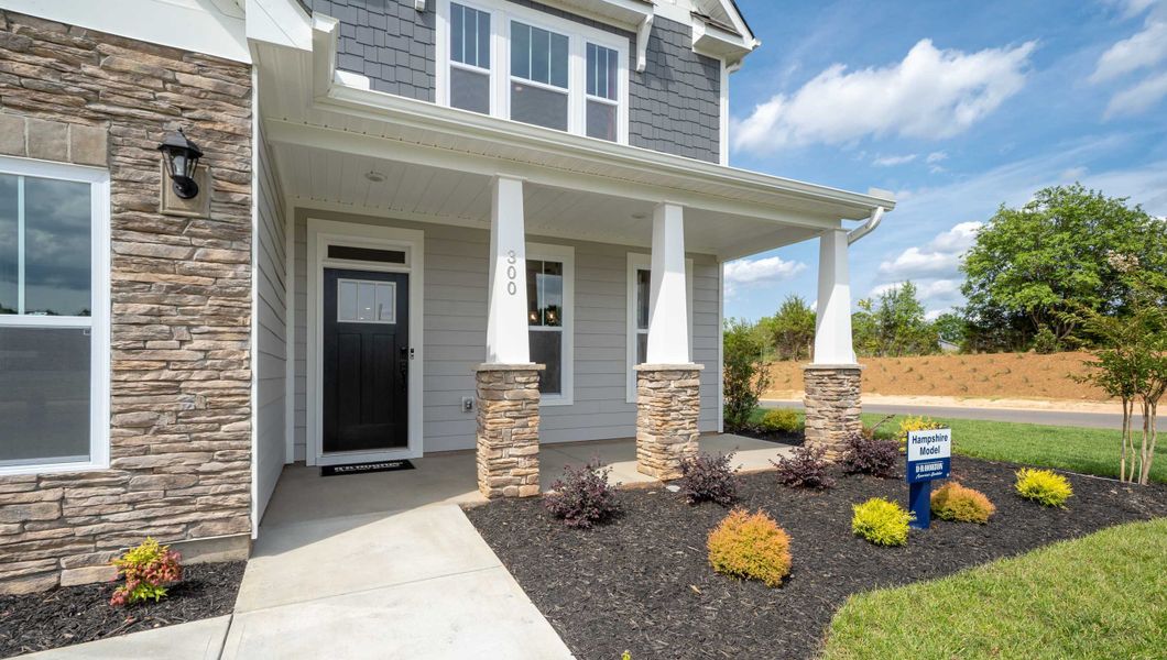 Exterior details of a home in Chumley Estates, Reidville (Image 5). Exterior details of a home in Chumley Estates, Reidville (Image 5).