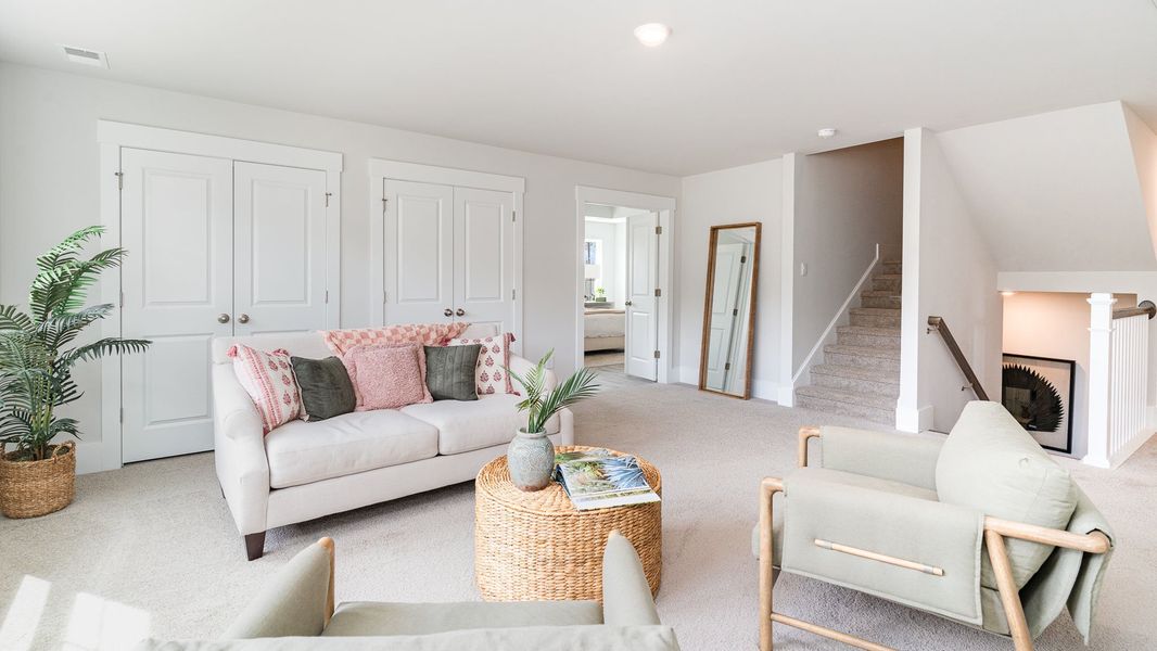 Furnished interior in a model home at Old Chapin Reserve in Lexington (Image 23). Furnished interior in a model home at Old Chapin Reserve in Lexington (Image 23).