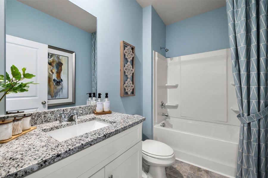 Furnished interior in a model home at Chukker Creek Landing in Aiken (Image 21). Furnished interior in a model home at Chukker Creek Landing in Aiken (Image 21).